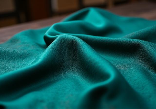 Bespoke fabric draping in a Toronto atelier