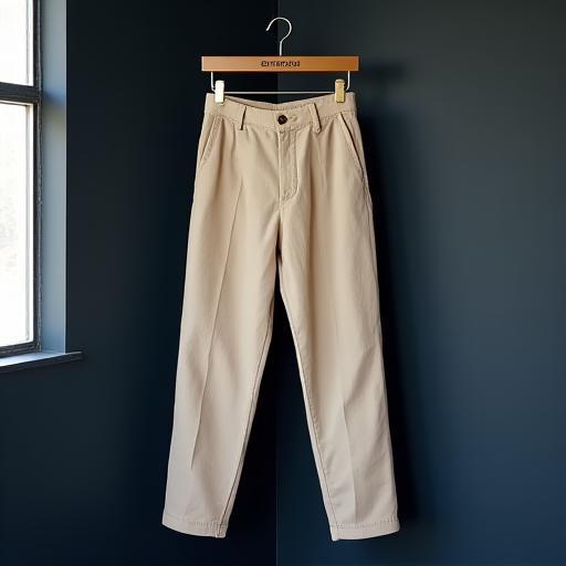 Tailored flax linen trousers